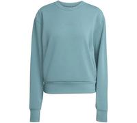 Adidas Designed For Training Warm-up Crewneck Sweatshirt Blau L Damen