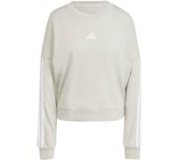 ADIDAS Damen Sweatshirt Essentials 3-Streifen French Terry (JE0014) S WONALU/WHITE