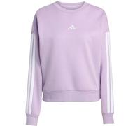 ADIDAS Damen Sweatshirt Essentials 3-Streifen (JX7690) L POWPLU/WHITE