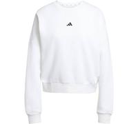 Adidas Damen Sweatshirt Essentials Small Logo Feelcomfy (JI6059) Weiß/Schwarz L