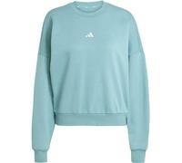 Adidas Damen Sweatshirt Essentials Feelcomfy Small Logo petrol S