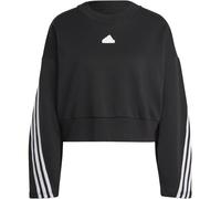 adidas Future Icons 3-Stripes Crew Sweatshirt Damen, schwarz, L schwarz