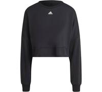ADIDAS Damen Sweatshirt W STDIO SWT (HD8938) M BLACK/WHITE