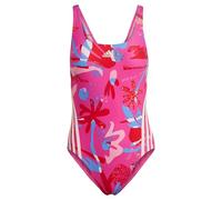 Adidas Damen Swimsuit Floral 3S Suit, Lucid Fuchsia/Wonder Quartz, IB5995, 40