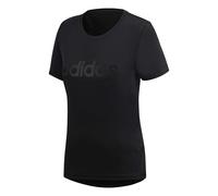 adidas Damen T-Shirt D2M SOLID LOGO TEE DS8724 XS black/grey six