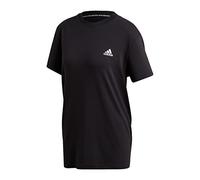 adidas Damen T-Shirt Mh 3S Ss T-Shirt, Black, M, GH3798