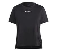 Adidas Damen T-Shirt (Short Sleeve) W Mt Tee Pl, Black, HM4002, 2X