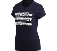 adidas Damen T-Shirt Short Sleeve W SID, Legend Ink, S, DP2385