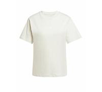 adidas Damen Essentials Small Logo Cotton T-Shirt (Größe S, weiss)