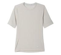 adidas Damen T-Shirt SN Short Sleeve W, Beige, L, 4056561417708