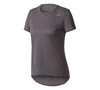 adidas Damen T-Shirt Supernova, Grey Five, S, BR5883