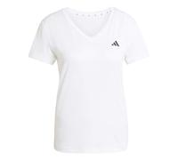 adidas - Women's WE Min V-Neck Tee - Funktionsshirt, Gr. S, weiß (White)