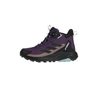 adidas Damen Terrex Anylander Mid RAIN.RDY Hiking Shoes, Aurora Plum/Core Black/Trace Brown, 36 2/3 EU