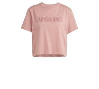 adidas Damen Terrex Graphic T-Shirt, Warm Clay, S