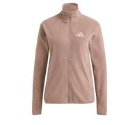 adidas Damen Terrex Multi Essentials Full Zip Fleece Sweatshirt, Trace Brown, S