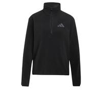 adidas Damen Terrex Multi Essentials Half Zip Fleece Sweatshirt, Black/Black, XXL