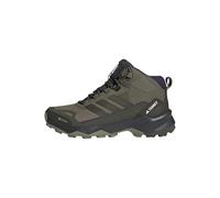 adidas Damen Terrex Skychaser Ax5 Mid Gore-Tex Hiking Shoes, Olive Strata/Night Cargo/Aurora Plum, 42 EU