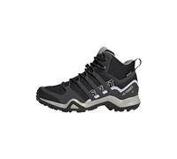 Wanderschuh ADIDAS TERREX "TERREX SWIFT R2 MID GORE-TEX" Gr. 38,5, schwarz (core black, dgh solid grey, purple tint) Schuhe Damen wasserdicht (46793818-38,5)