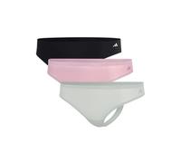 adidas Damen Thong (3 Pack) - Sport Active Light Flex - String | Packaged Panties - Tanga - Bequeme Unterwäsche