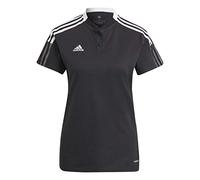adidas Damen Tiro21 W Polo Shirt, Schwarz, L EU