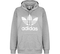 adidas Damen TRF Hoodie Sweatshirt, medium Grey Heather/White, 40
