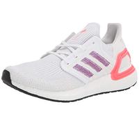 Adidas Damen Ultraboost 20 Laufschuh, Weiá (White/Glory Purple/Echo Pink), 36.5 EU