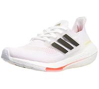 Adidas Ultraboost 21 Laufschuhe EU 39 1/3 Ftwr White / Core Black / Solar Red (Herstellerartikelnummer: S23840/6)
