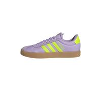 adidas Damen VL Court 3.0 Shoes, Powder Plum/Solar Slime/Lucid Lemon, 38 2/3 EU