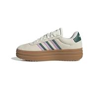adidas Damen VL Court Bold Shoes, Off White/Collegiate Green/Bliss Lilac, 39 1/3 EU