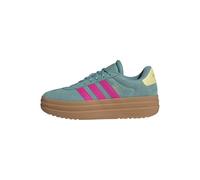 adidas Damen VL Court Bold Shoes, Powder Teal/Shock Pink/Powder Yellow, 36 2/3 EU