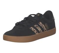adidas Damen VL Court Shoes, core Black/Shadow Brown/Matte Gold, 37 1/3 EU