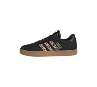 adidas Damen VL Court Shoes, Core Black/Shadow Brown/Matte Gold, 42 EU