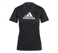 adidas Damen W Bl T Shirt, Black/White, L EU