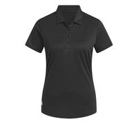 adidas Damen Women's Solid Performance Short Sleeve Polo Shirt, Black, XS