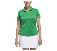 adidas Damen Women's Solid Performance Short Sleeve Polo Shirt, Green, XXL