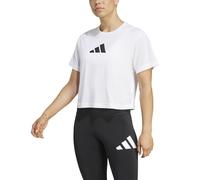 Adidas Train Essentials Big Logo Performance Training Damen T-Shirt, weiß M