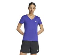 adidas Damen Workout Essentials V-Neck Shirt, Pure Purple, XS