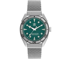 Adidas Damenuhr Quartz Silber Einheitsgröße