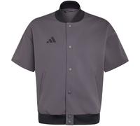 adidas DBB Deutschland Basketball Travel kurzarm Trainingsjacke 2026 Herren grey six M