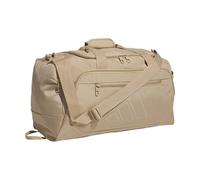 Adidas Defender 5.0 Seesack - langlebig für Sport, Fitnessstudio & Reisen, Warmes Sandsteinbeige/Wunderaluminiumgrau, Small (42L), Defender 5.0 Seesack - langlebig für Sport, Fitnessstudio & Reisen