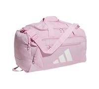 Adidas Defender 5 Große Seesack (100 l), True Pink/Weiß, Small (42L), Defender 5.0 Seesack, strapazierfähige Reisetasche, Sporttasche, für Damen und Herren