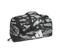 adidas Defender 5 Große Seesack (100 Liter), Essential Camo Silver Green-Black/Black, Medium (59L), Defender 5.0 Sporttasche, Reisetasche, nachhaltige Sporttasche für Damen und Herren
