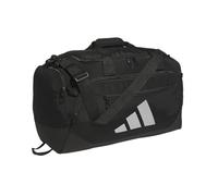 adidas Defender 5 Große Seesack (100 Liter), Schwarz/Silber Metallic, Small (42L), Defender 5.0 Sporttasche, Reisetasche, nachhaltige Sporttasche für Damen und Herren