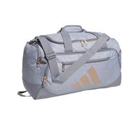 adidas Defender 5 Kleine Reisetasche, Köpergrau/Rotgold, Defender 5.0 Seesack, strapazierfähige Reisetasche, Sporttasche, für Damen und Herren