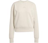 Adidas Damen Design for Training Knit Crew Sweatshirt beige L