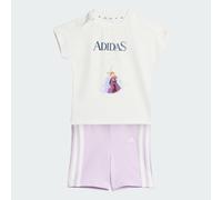 adidas Baby Girls DISNEY FROZEN T-SHIRT SET, white/dark blue, 18-24 Months