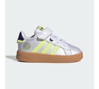 ADIDAS DISNEY GRAND COURT 3.0 KIDS SCHUH Frozen Purple / Semi Frozen Lemon / Gum 25 1/2