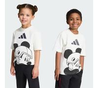 adidas Unisex Kinder Disney Mickey Mouse Shirt, Off White/Black, 9-10 Years