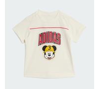 adidas x Disney Mickey Mouse T-Shirt Kinder JZ7679 - off white/pure ruby 98
