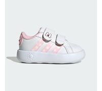 adidas Disney Minnie Maus Grand Court Kids Schuh Cloud White / Clear Pink / Chalk White 22